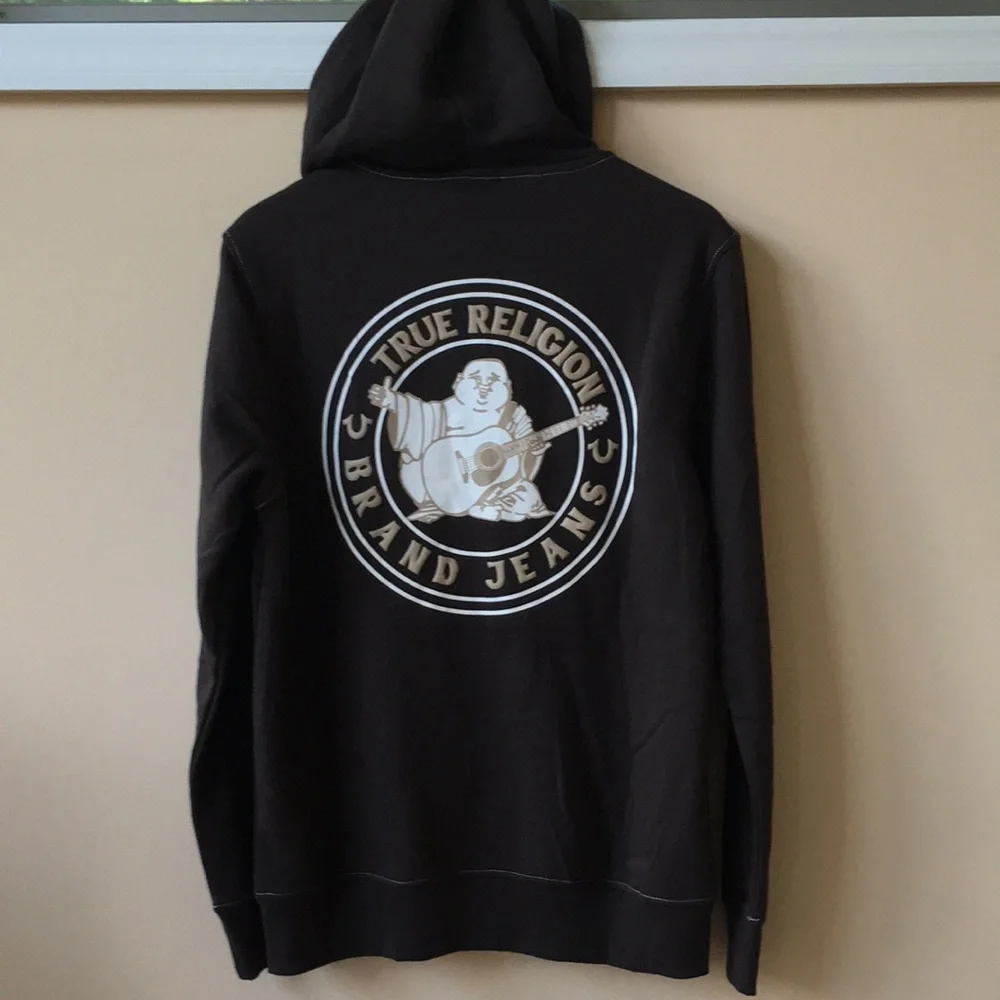 NWT True Religion zip up hoodie